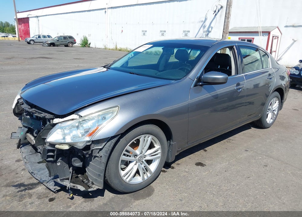 2010 INFINITI G37X VIN: JN1CV6AR1AM460196