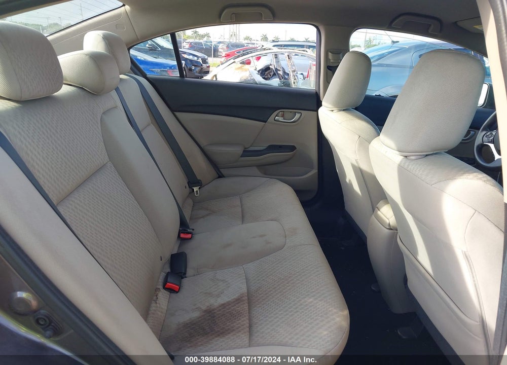 2014 HONDA CIVIC LX VIN: 19XFB2F54EE078556