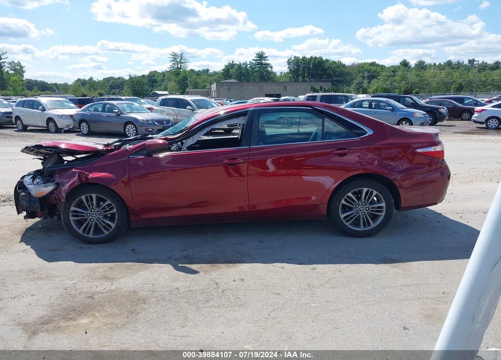 2016 TOYOTA CAMRY SE VIN: 4T1BF1FK4GU559409