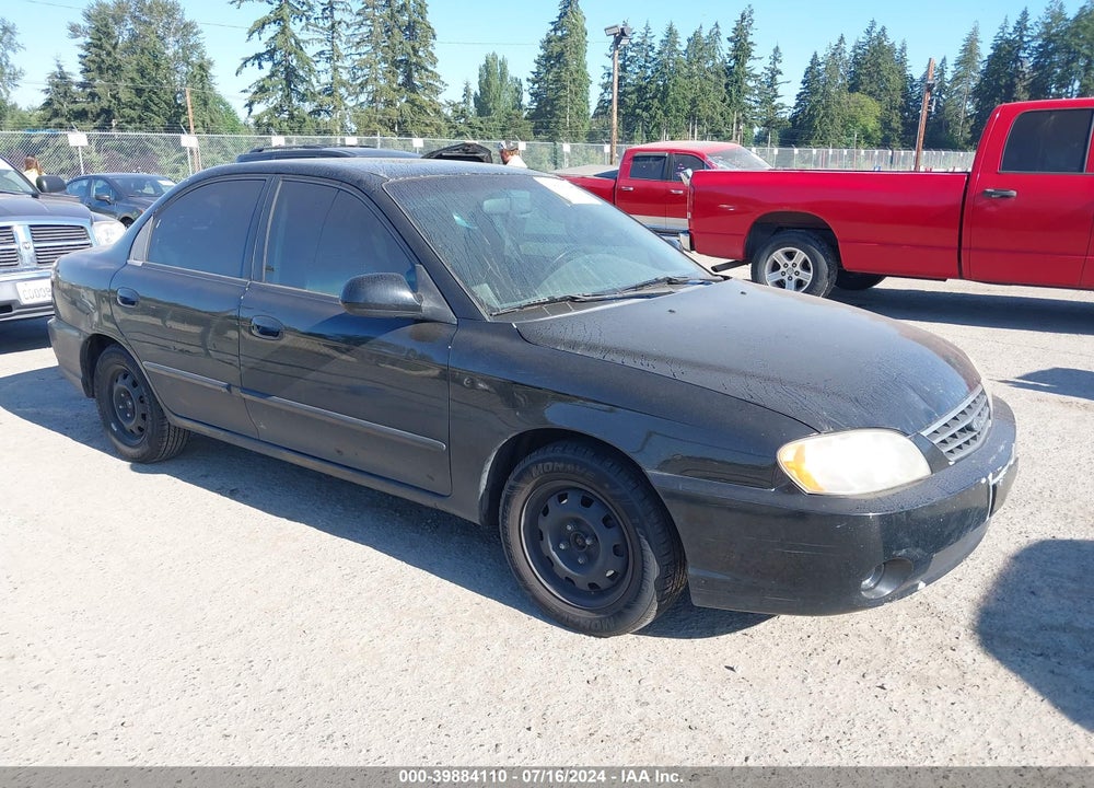 2003 KIA SPECTRA LS VIN: KNAFB121435294507