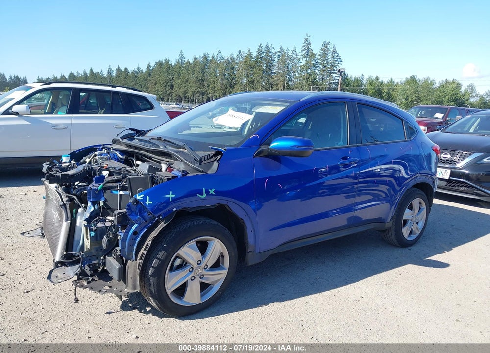 2019 HONDA HR-V EX VIN: 3CZRU6H50KM717510