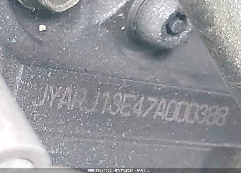 2007 YAMAHA FZ6 SHG VIN: JYARJ13E47A000388