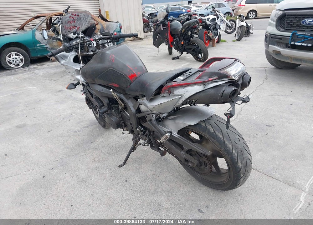 2007 YAMAHA FZ6 SHG VIN: JYARJ13E47A000388