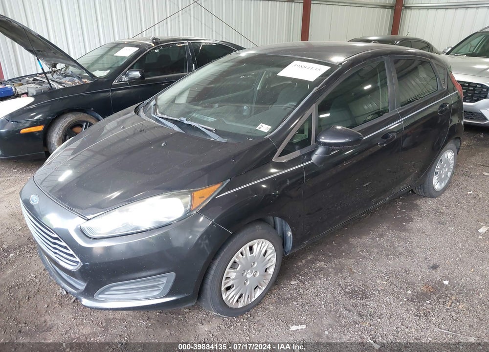 2014 FORD FIESTA S VIN: 3FADP4TJ4EM244317