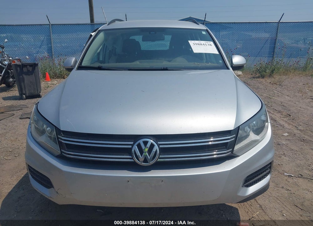 2017 VOLKSWAGEN TIGUAN 2.0T/2.0T S VIN: WVGAV7AX8HK027386