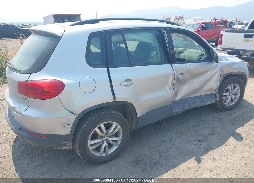 2017 VOLKSWAGEN TIGUAN 2.0T/2.0T S VIN: WVGAV7AX8HK027386