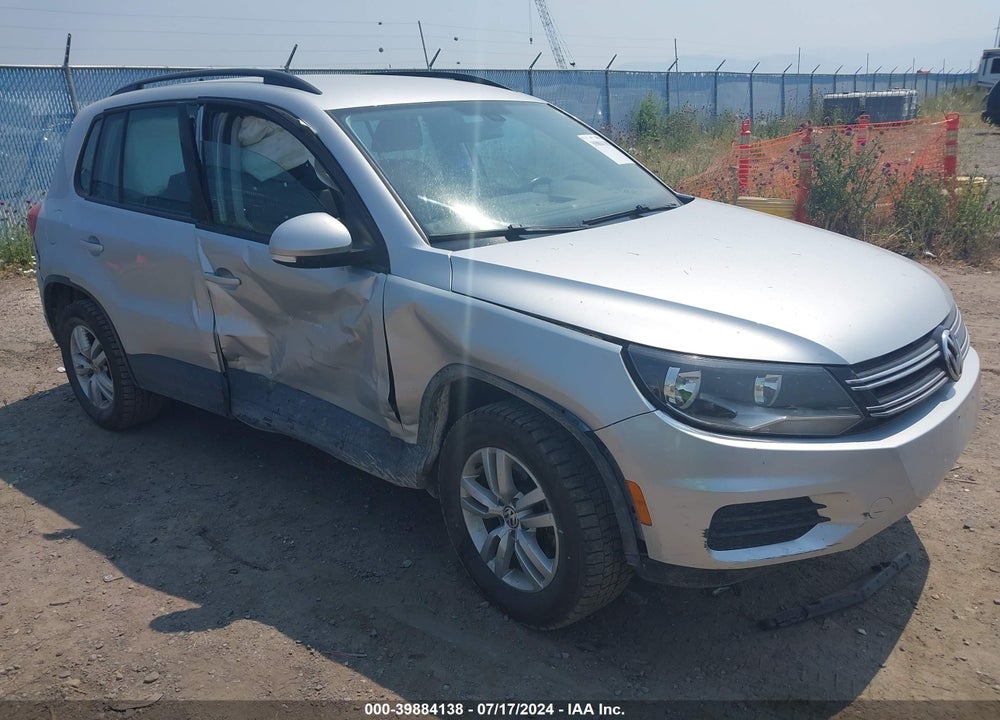 2017 VOLKSWAGEN TIGUAN 2.0T/2.0T S VIN: WVGAV7AX8HK027386