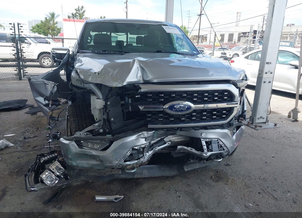 2022 FORD F-150 PLATINUM VIN: 1FTFW1ED0NFA16309