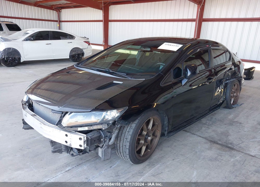 2013 HONDA CIVIC SI VIN: 2HGFB6E50DH706058