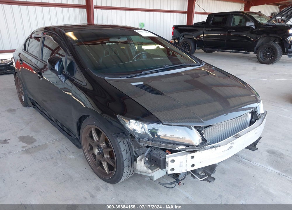 2013 HONDA CIVIC SI VIN: 2HGFB6E50DH706058