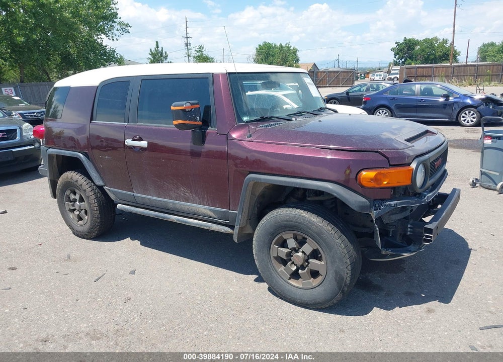2007 TOYOTA FJ CRUISER VIN: JTEBU11F870001683