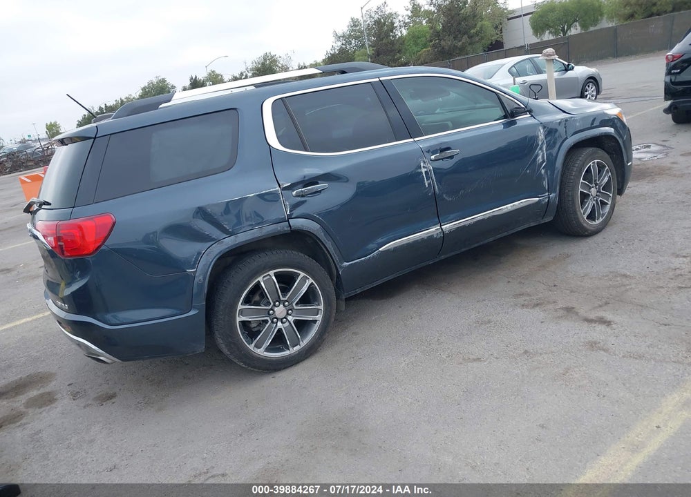 2019 GMC ACADIA DENALI VIN: 1GKKNPLS8KZ196305