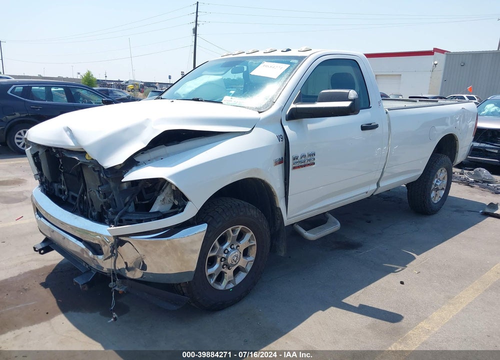 2018 RAM 2500 TRADESMAN REGULAR CAB 4X4 8' BOX VIN: 3C6MR5AJ0JG189975