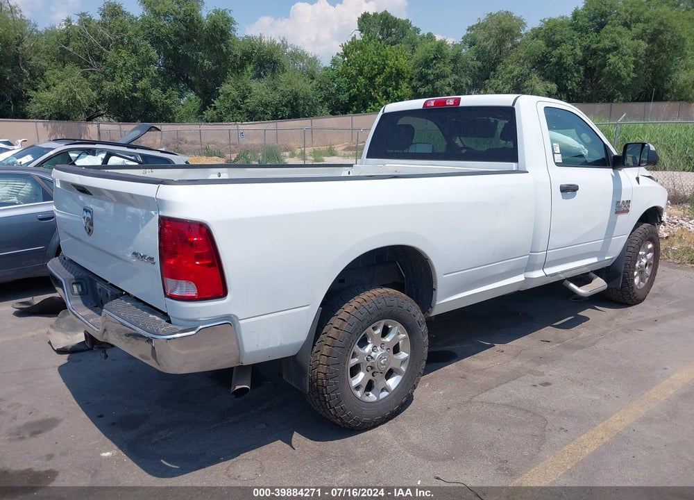 2018 RAM 2500 TRADESMAN REGULAR CAB 4X4 8' BOX VIN: 3C6MR5AJ0JG189975