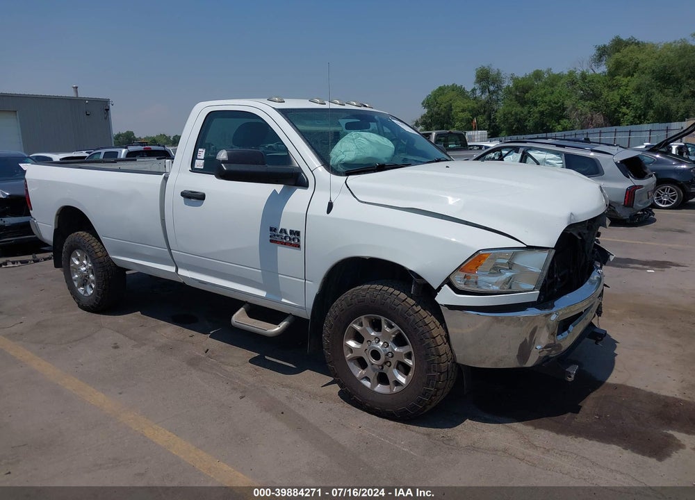 2018 RAM 2500 TRADESMAN REGULAR CAB 4X4 8' BOX VIN: 3C6MR5AJ0JG189975