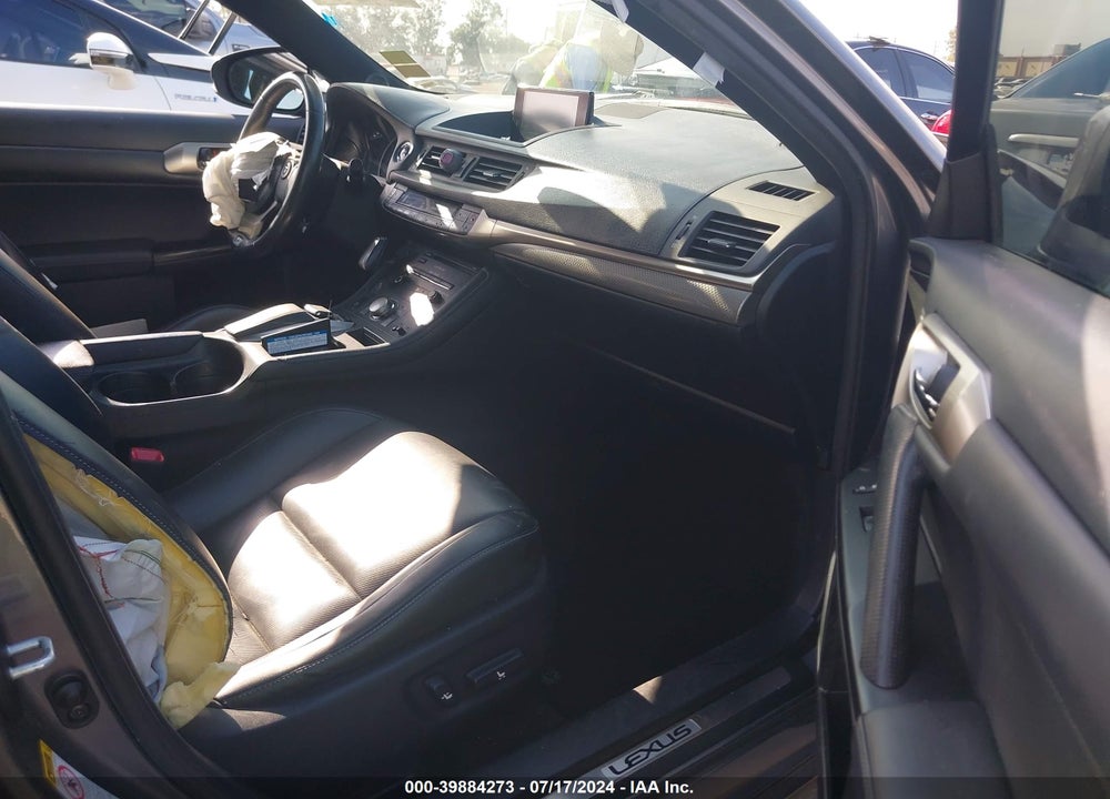 2015 LEXUS CT 200H VIN: JTHKD5BH4F2236563