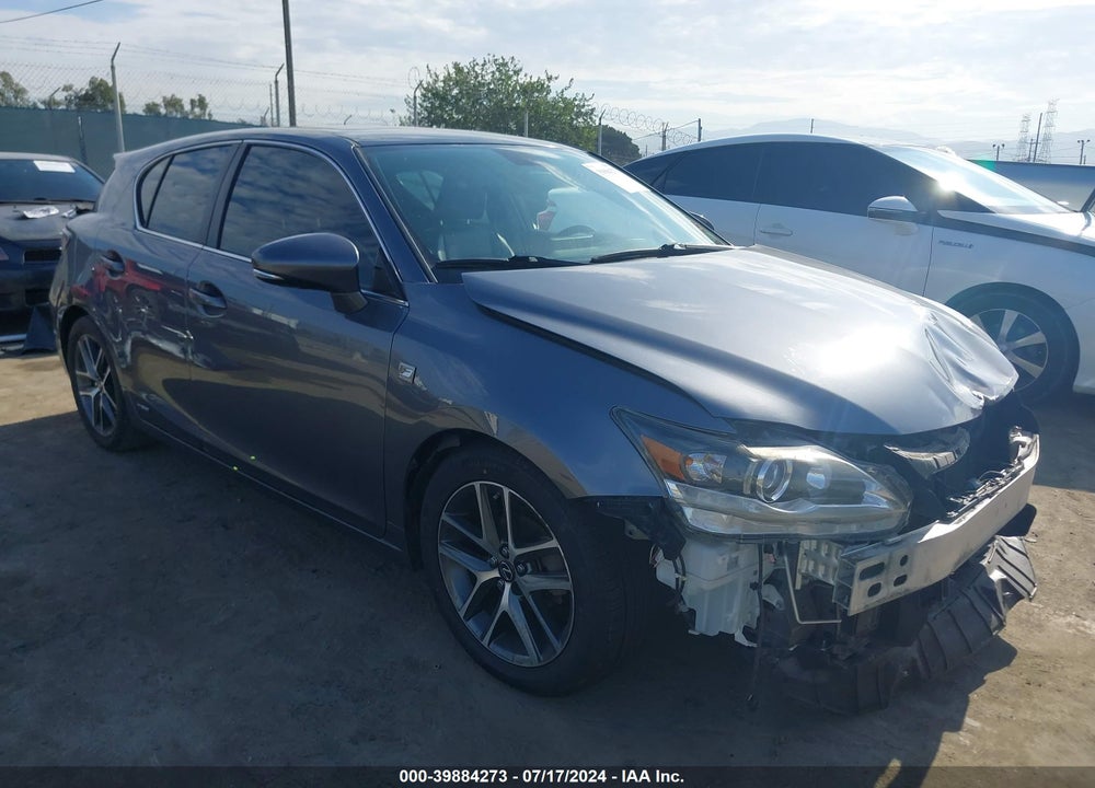 2015 LEXUS CT 200H VIN: JTHKD5BH4F2236563