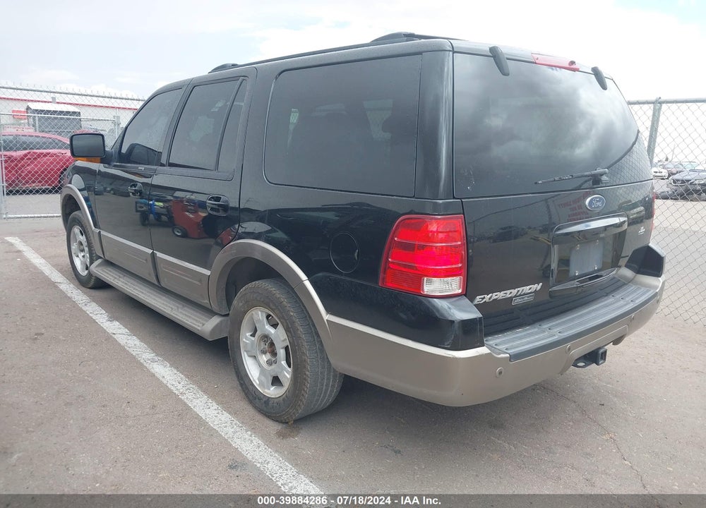 2003 FORD EXPEDITION EDDIE BAUER VIN: 1FMRU17W33LB76647
