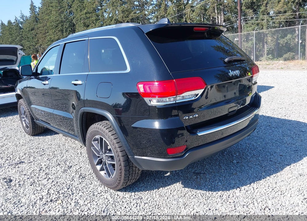 2018 JEEP GRAND CHEROKEE LIMITED 4X4 VIN: 1C4RJFBGXJC449624