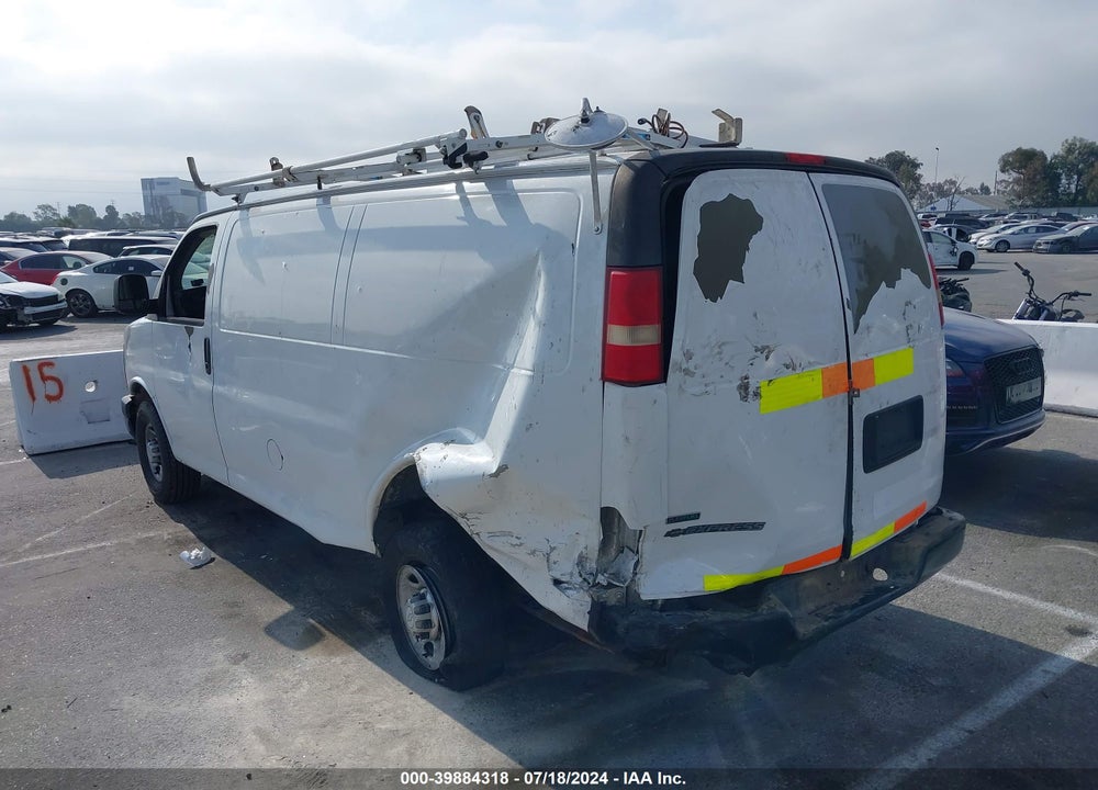 2010 CHEVROLET EXPRESS 2500 WORK VAN VIN: 1GCZGFBA2A1162803