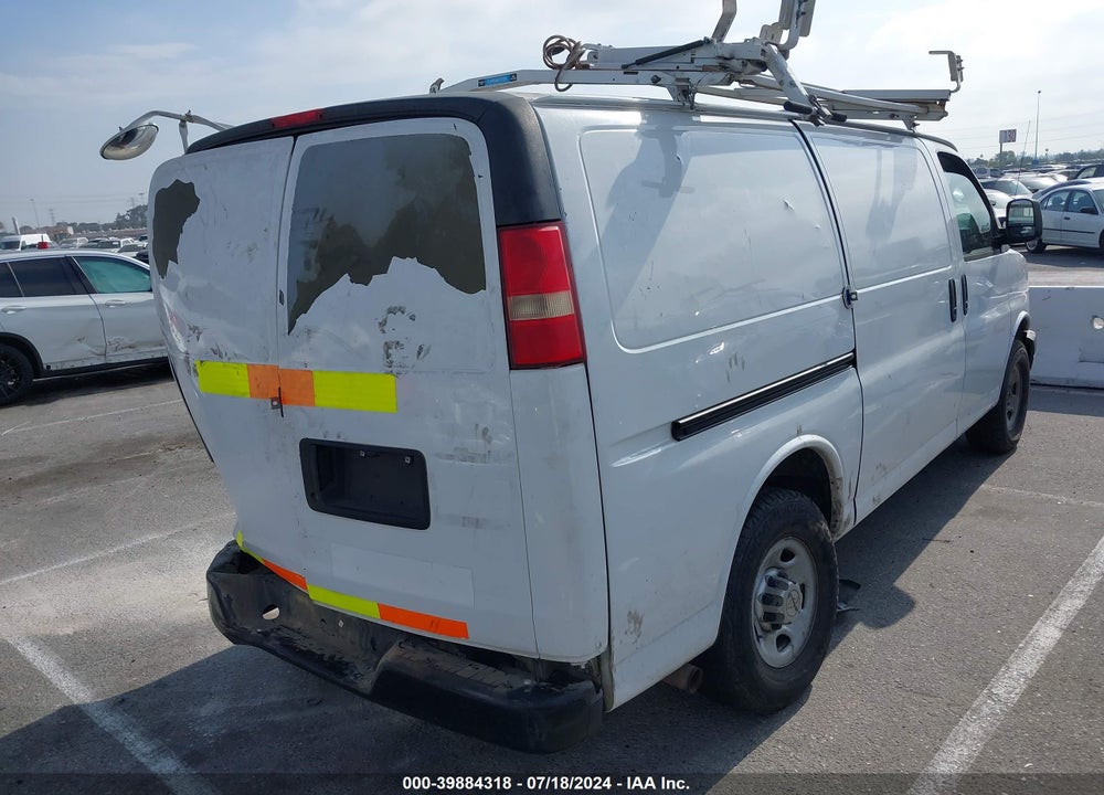 2010 CHEVROLET EXPRESS 2500 WORK VAN VIN: 1GCZGFBA2A1162803