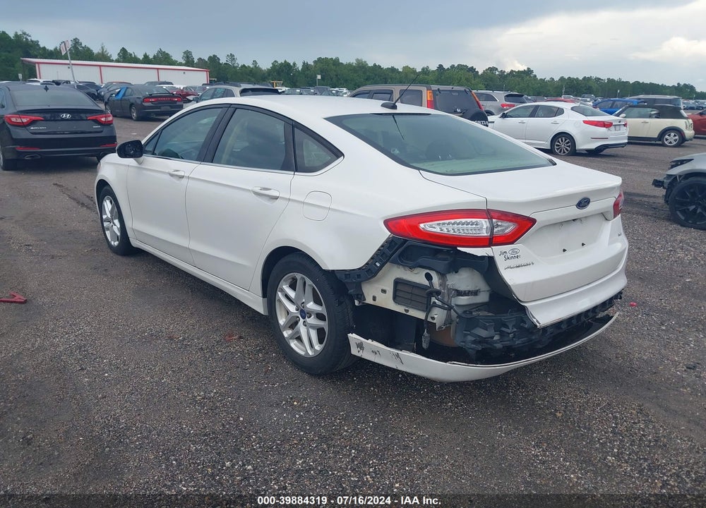 2015 FORD FUSION SE VIN: 1FA6P0H75F5123124