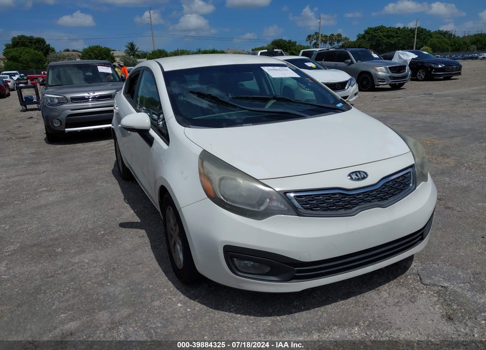 2015 KIA RIO EX VIN: KNADN4A38F6445009