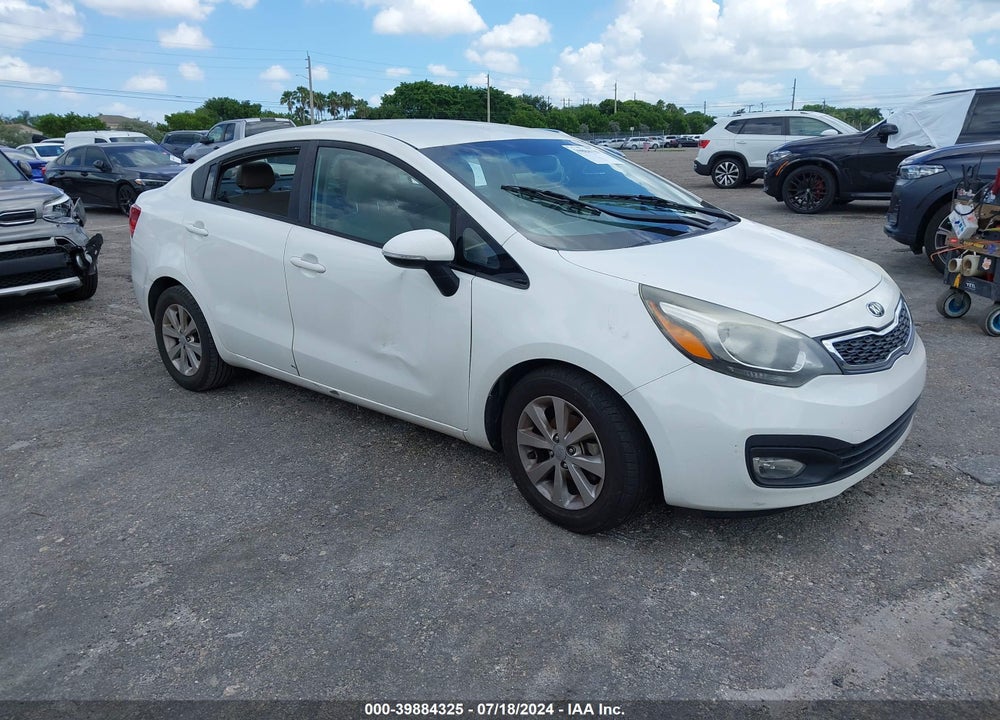 2015 KIA RIO EX VIN: KNADN4A38F6445009