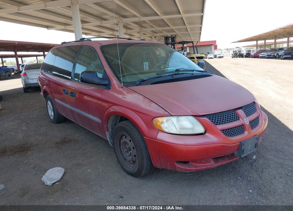 2003 DODGE GRAND CARAVAN SE VIN: 1D4GP24383B310452