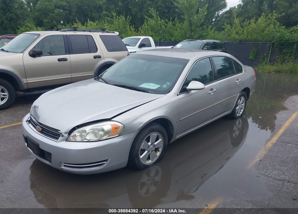 2006 CHEVROLET IMPALA LT VIN: 2G1WT58K569229902