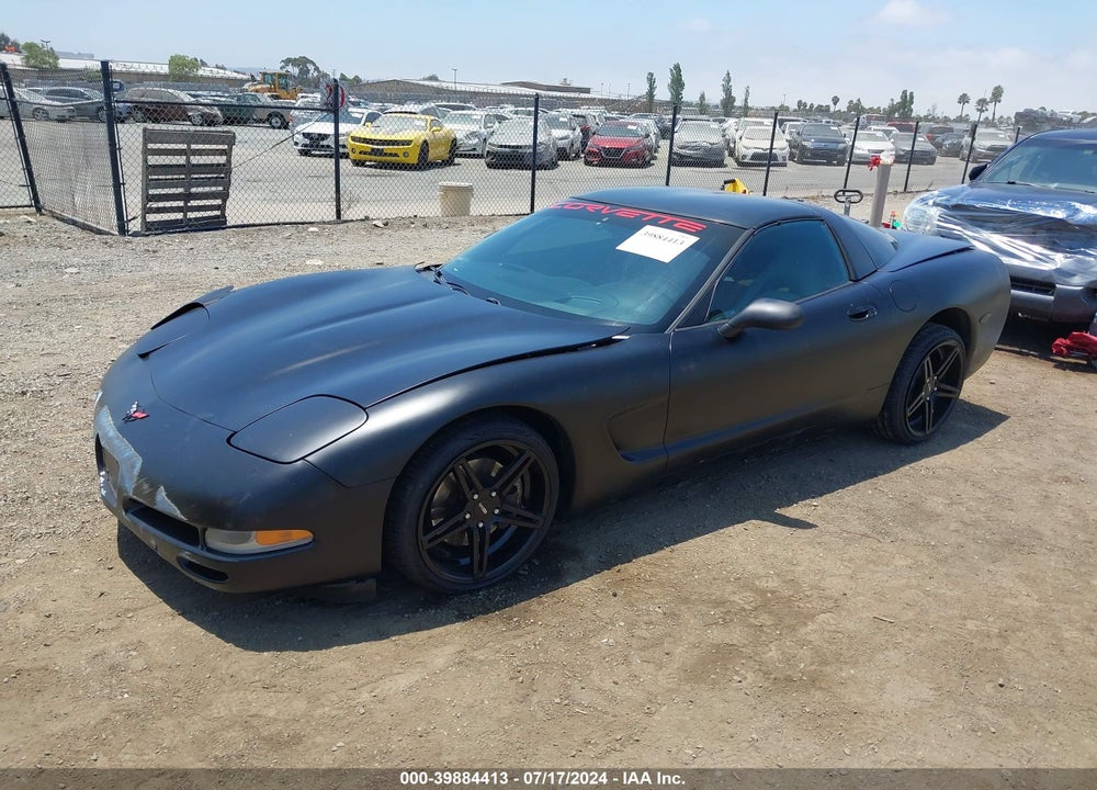 2000 CHEVROLET CORVETTE VIN: 1G1YY22G8Y5107113