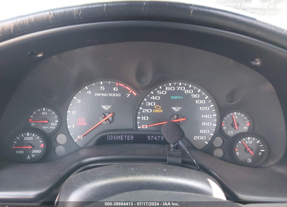 2000 CHEVROLET CORVETTE VIN: 1G1YY22G8Y5107113