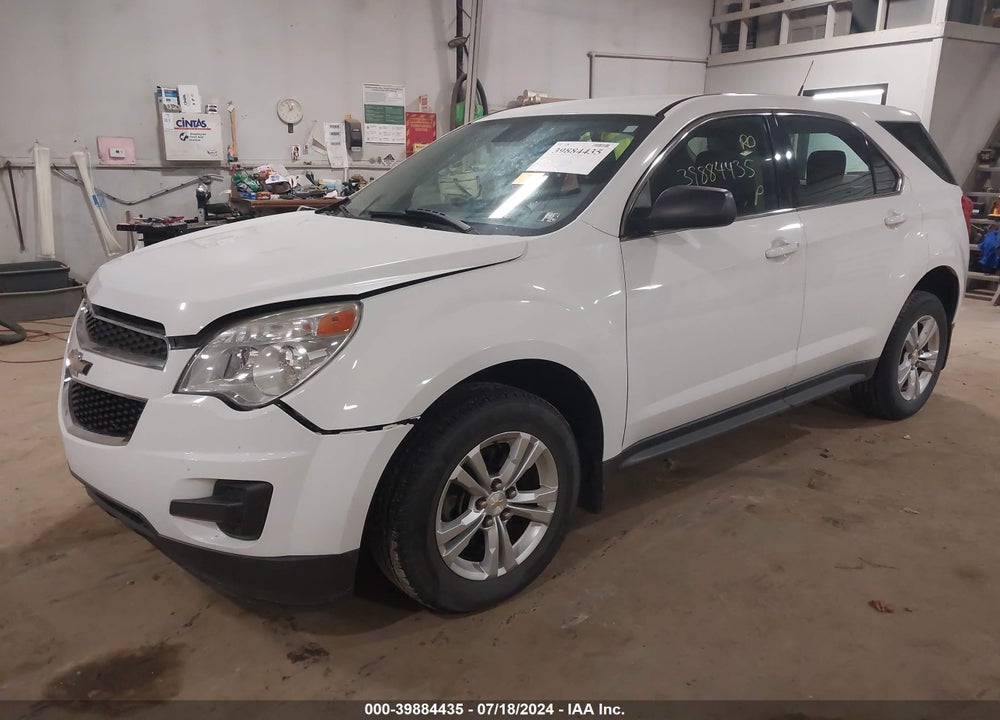 2012 CHEVROLET EQUINOX LS VIN: 2GNFLCEK6C6333349