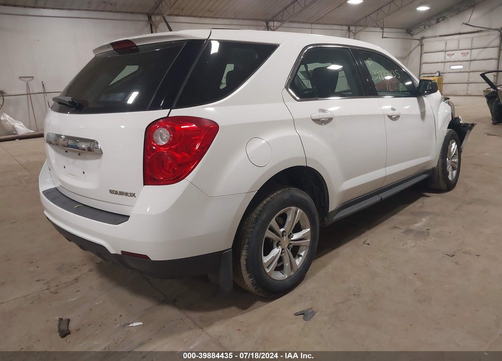 2012 CHEVROLET EQUINOX LS VIN: 2GNFLCEK6C6333349