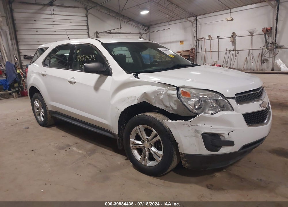 2012 CHEVROLET EQUINOX LS VIN: 2GNFLCEK6C6333349