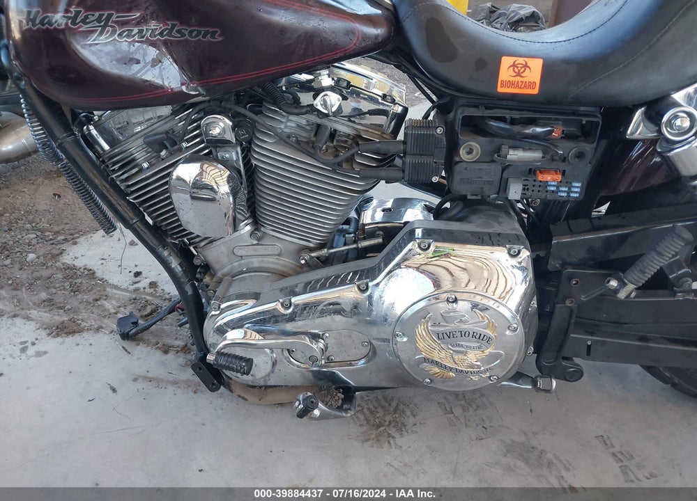 2005 HARLEY-DAVIDSON FXDC VIN: 1HD1GTV155K328351