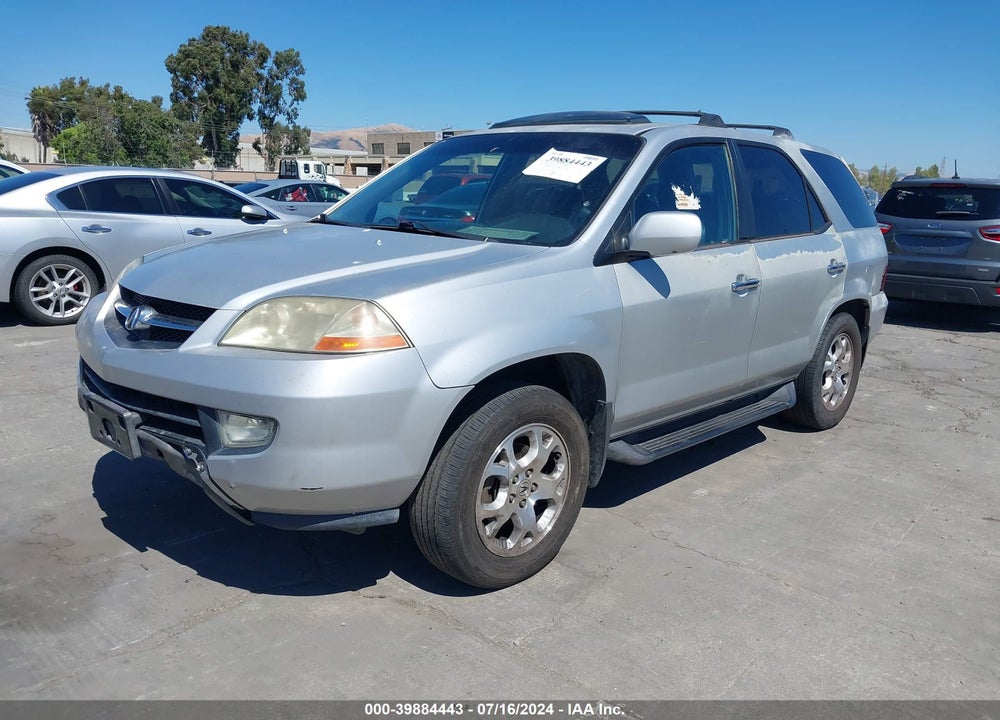 2001 ACURA MDX VIN: 2HNYD18891H524813