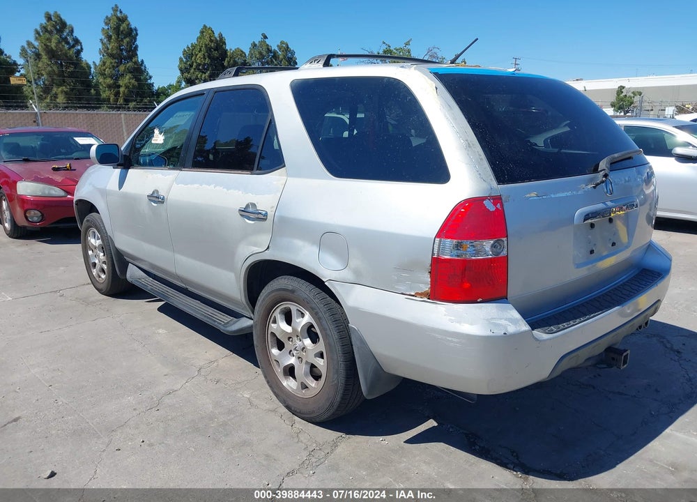 2001 ACURA MDX VIN: 2HNYD18891H524813