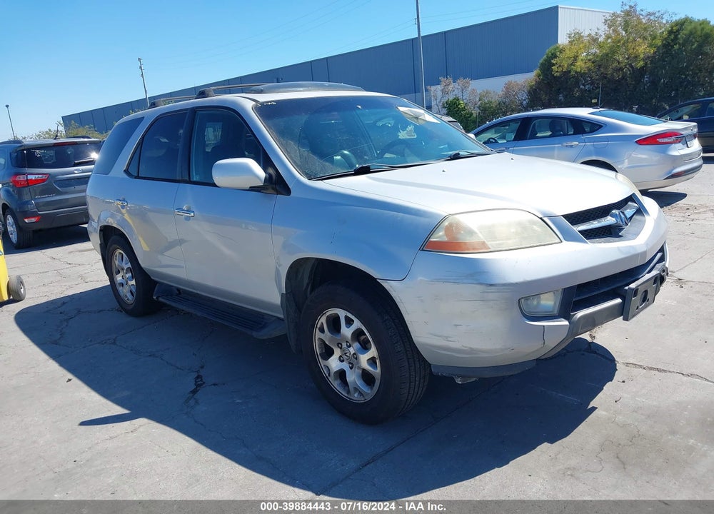 2001 ACURA MDX VIN: 2HNYD18891H524813