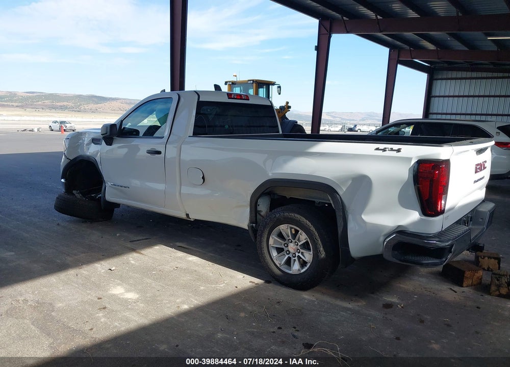 2023 GMC SIERRA 1500 4WD REGULAR CAB LONG BOX PRO VIN: 3GTNUAEK7PG192937