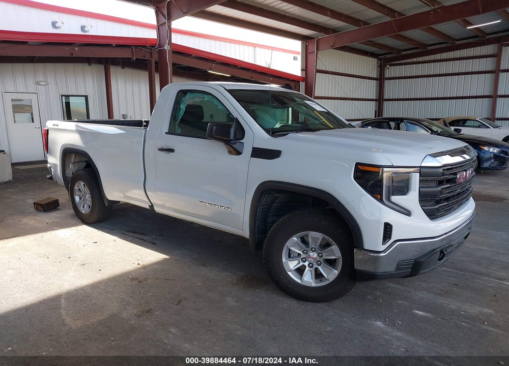 2023 GMC SIERRA 1500 4WD REGULAR CAB LONG BOX PRO VIN: 3GTNUAEK7PG192937