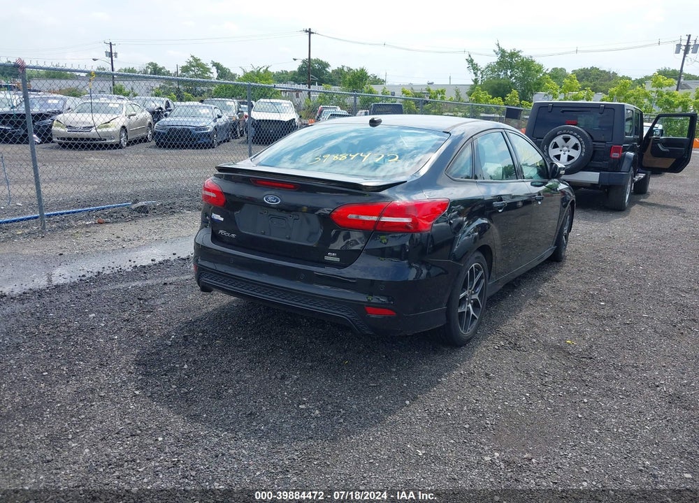 2015 FORD FOCUS SE VIN: 1FADP3FE6FL387359