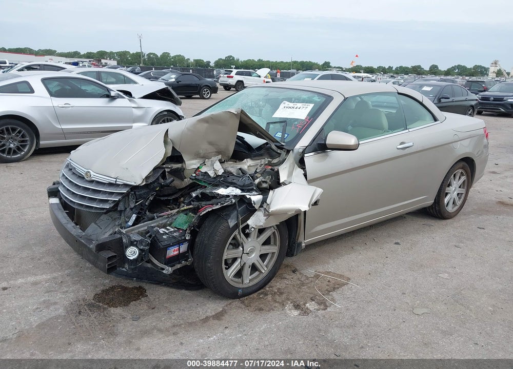 2008 CHRYSLER SEBRING LIMITED VIN: 1C3LC65M18N263992