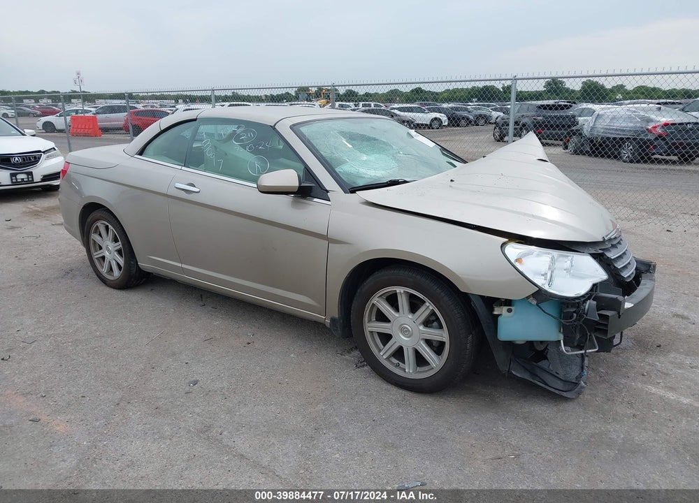 2008 CHRYSLER SEBRING LIMITED VIN: 1C3LC65M18N263992