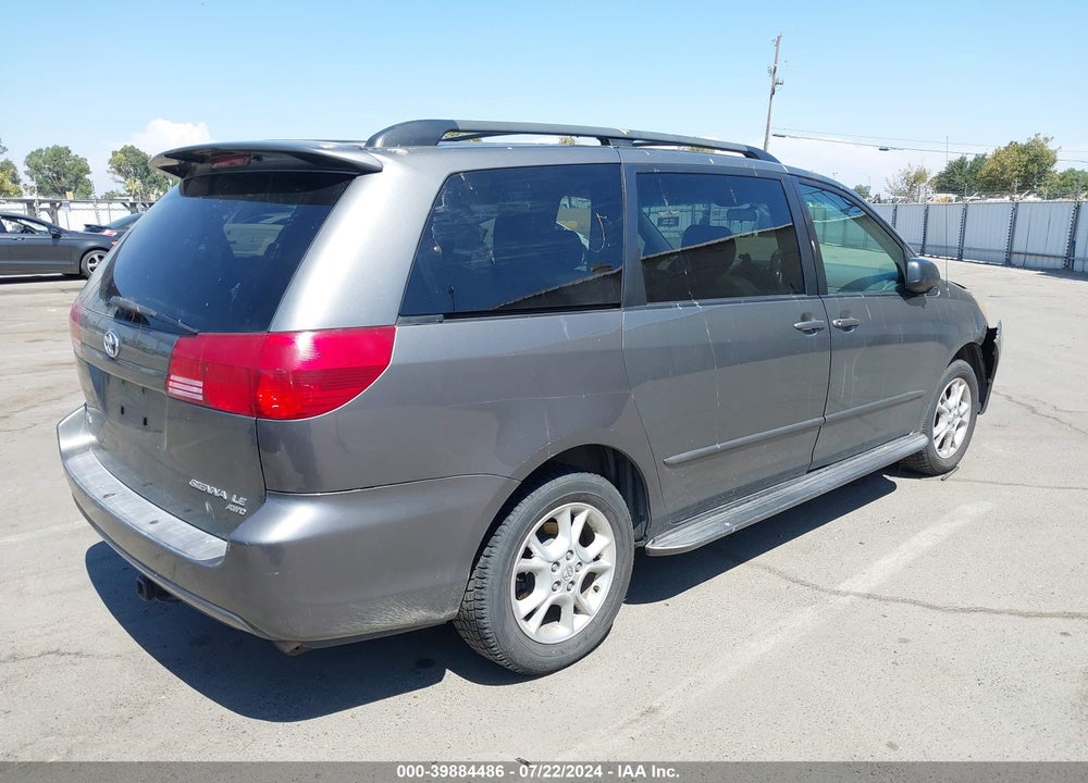 2005 TOYOTA SIENNA LE VIN: 5TDBA23C95S038161