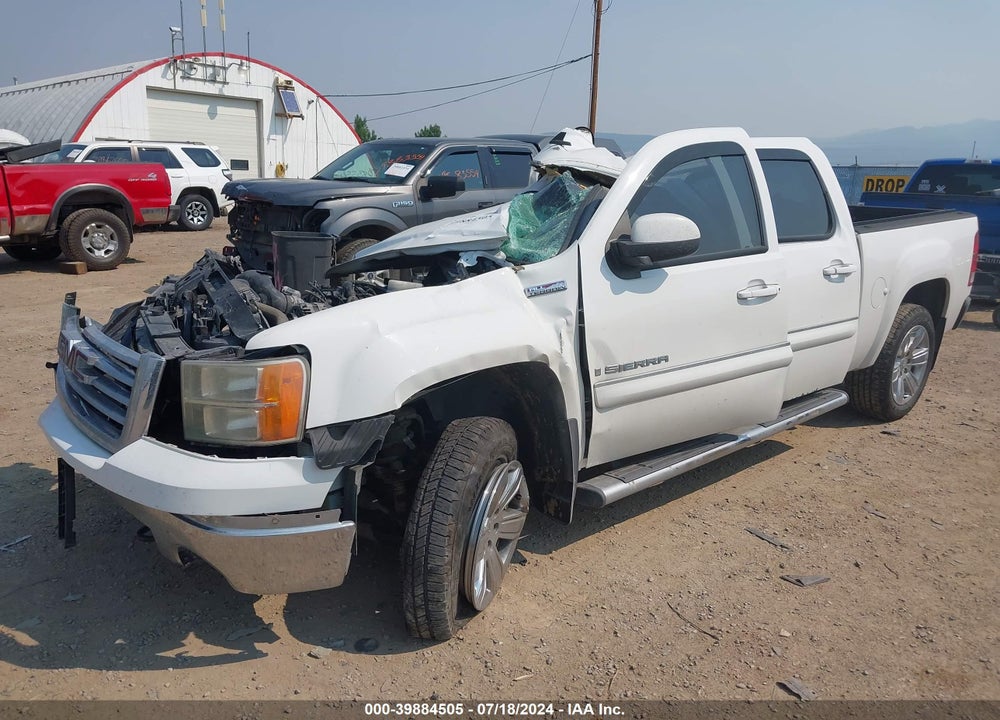 2009 GMC SIERRA 1500 SLT VIN: 3GTEK33M09G220022