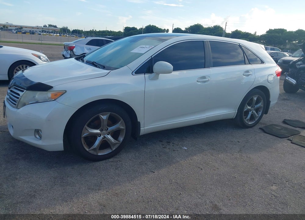 2011 TOYOTA VENZA BASE V6 VIN: 4T3BK3BB0BU047918