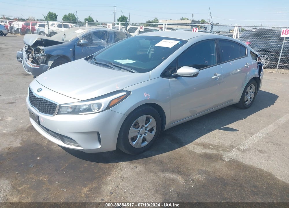 2017 KIA FORTE VIN: 3KPFK4A79HE122785