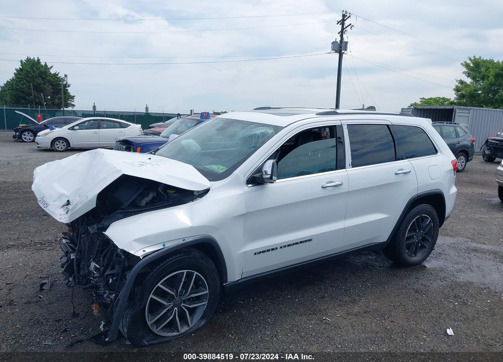 2019 JEEP GRAND CHEROKEE LIMITED 4X4 VIN: 1C4RJFBG9KC662209