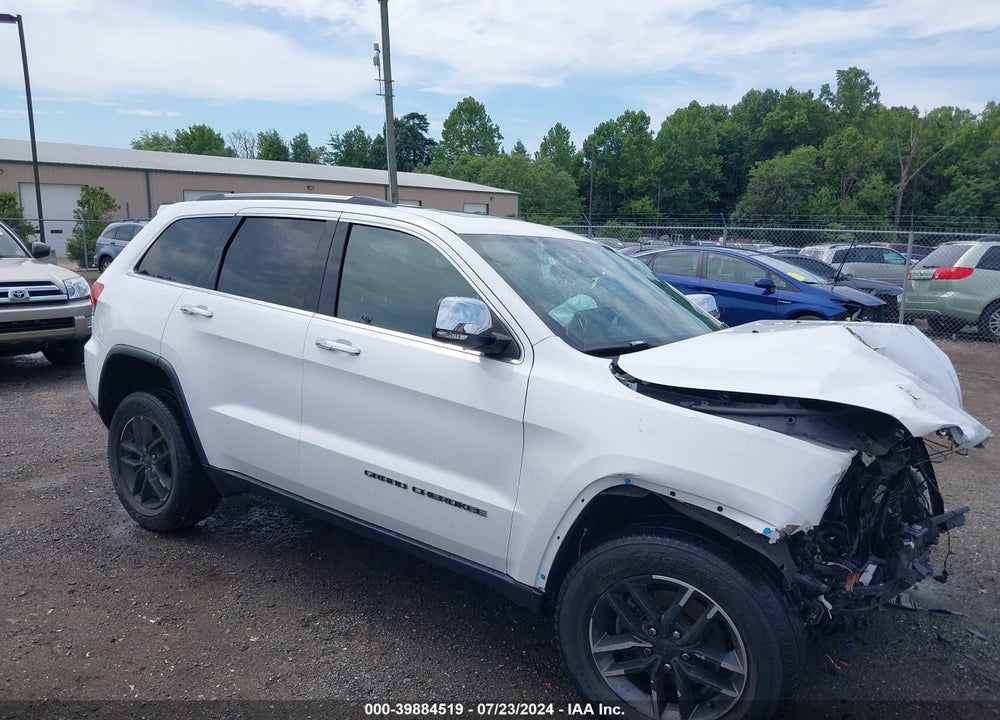 2019 JEEP GRAND CHEROKEE LIMITED 4X4 VIN: 1C4RJFBG9KC662209